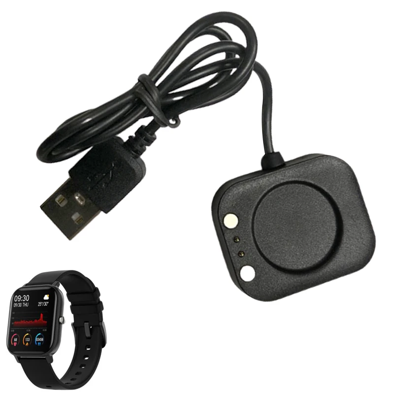 Smartwatch Dock Charger Adapter USB ชาร์จสายชาร์จสำหรับ SITLOS SQR Hembeer LIGE SENBONO Colmi P8/P8 SE/Pro นาฬิกา