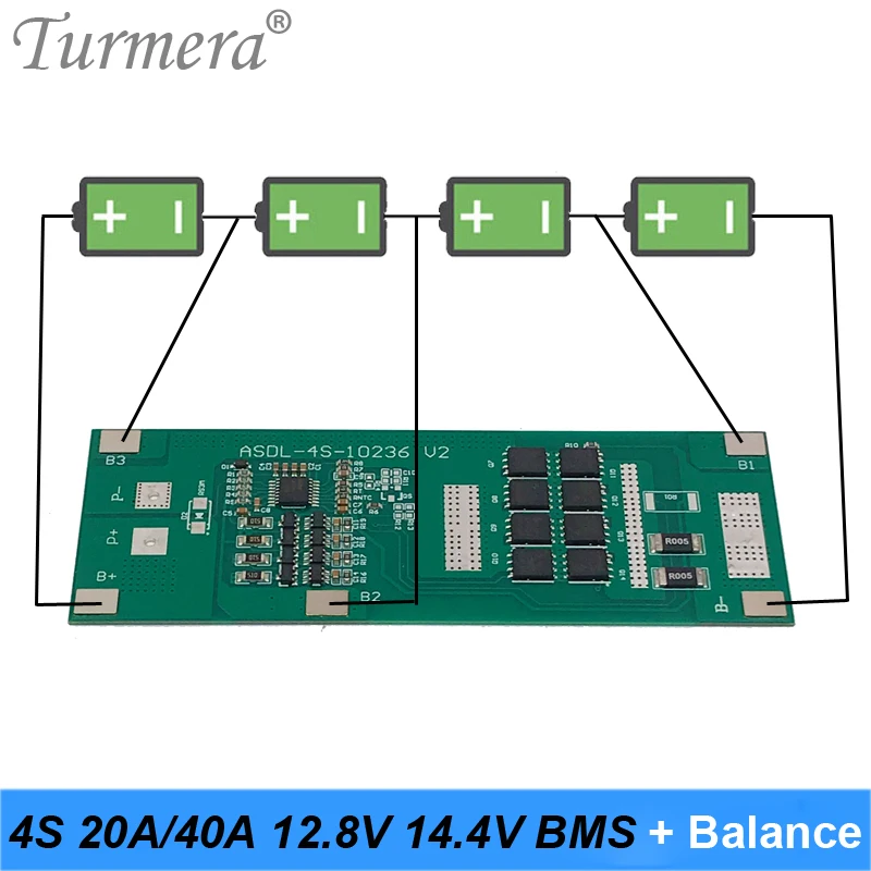 32650 32700 LiFePO4 BMS 4S 40A 12,8 V 14,4 V płytka zabezpieczająca baterię litowo-żelazną z wyrównującą wiertarką startową Standard Balance