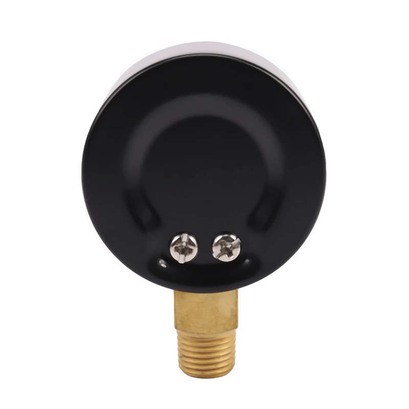 0~1bar 50mm Water Pressure Gauge Meter 1/4 inch NPT Thread Manometer TS-50-15psi