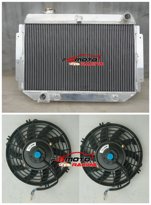 56MM 3ROW For HOLDEN HQ HJ HX HZ 253 & 308 V8 Aluminum Racing Radiator