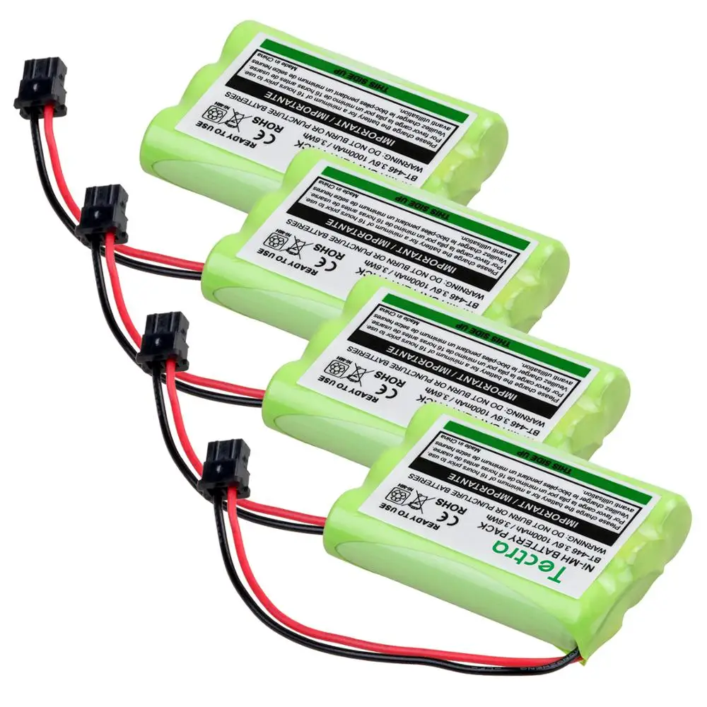 3.6V 1000mAh AAA NiMH telefon bezprzewodowy akumulator BT-446 wymiana pakietu BP446 BT-1005 ER-P512