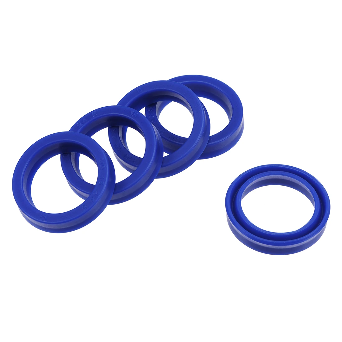 5Pcs UN 12/18/20/22/24/25/30/40mm ID Polyurethane PU Radial Shaft Piston Rod Y Shape Lip Seals Ring Gasket Hydraulic Oil Seal