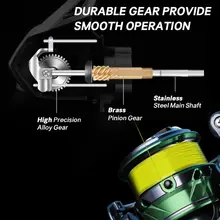 HJ 7BB Stainless Steel Fishing Reel 17lbs Max Drag #4