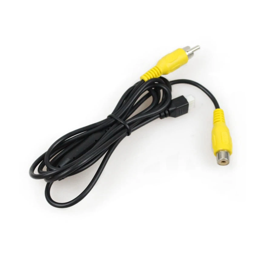 DIYKIT Car Reverse Video Parking Radar 4 Sensor Rear View Backup Security System Sound Buzzer Alert Alarm for Camera Car Monitor