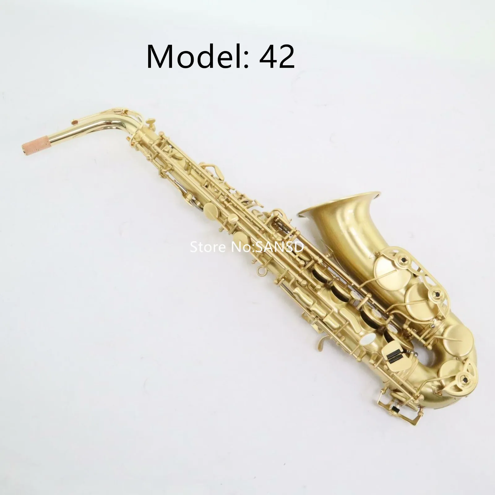 Brand New Alto Saxophone Eb Tune E Flat Yellow Brass Plated Professional Musical Instrument With Case Accessories