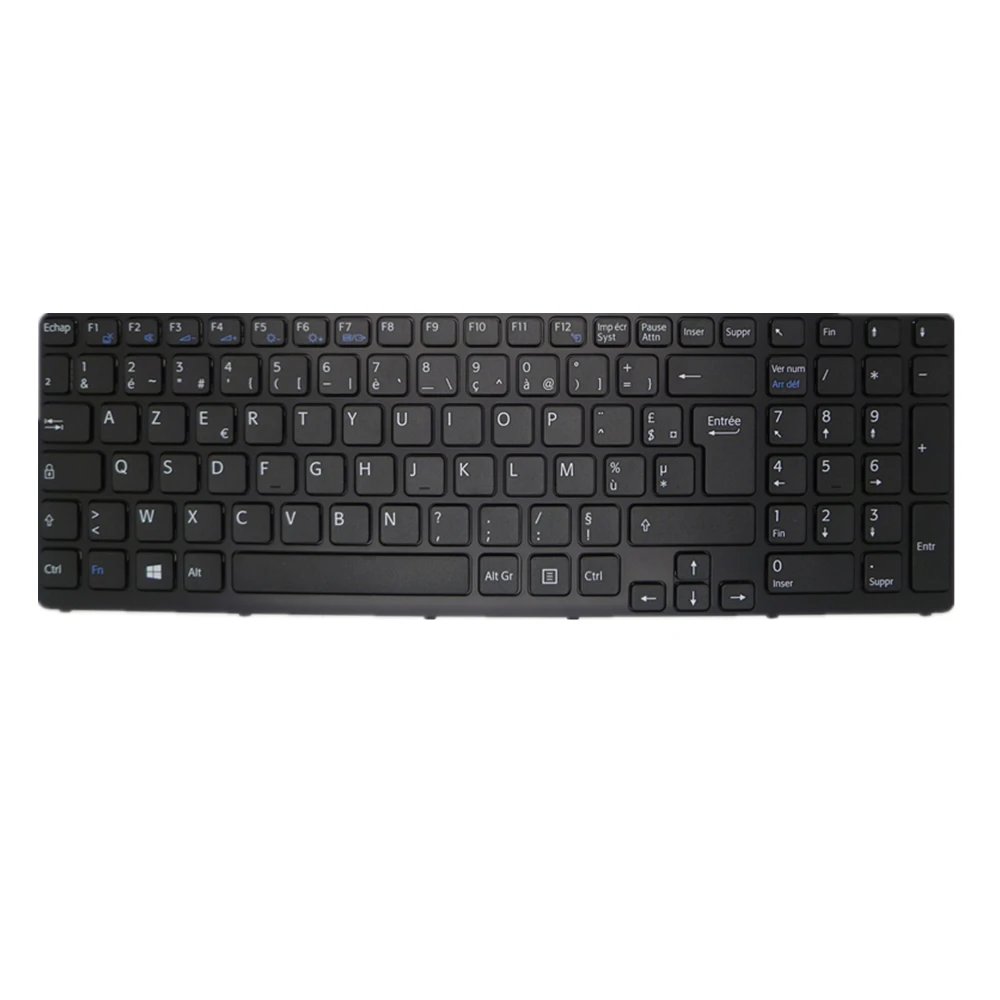 Imagem -06 - Teclado do Portátil para Sony Sve171 2acxb Bcxb 3bpxb Ccxb Dcxb Ecxb 22cxb 25cdb 27 32 35 37 290x 390x Preto Branco Rosa Eua ru Reino Unido fr