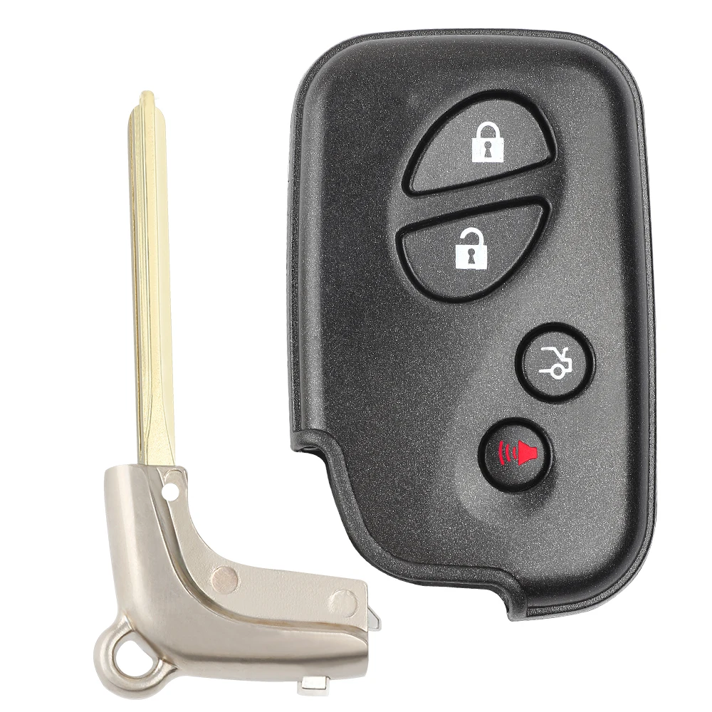 KEYECU 271451-5290 GNE 314.3MHz / 433MHz Smart Remote Key Fob for 2010 2011 2012 2013 2014 Lexus LS460 LS600h HYQ14ACX