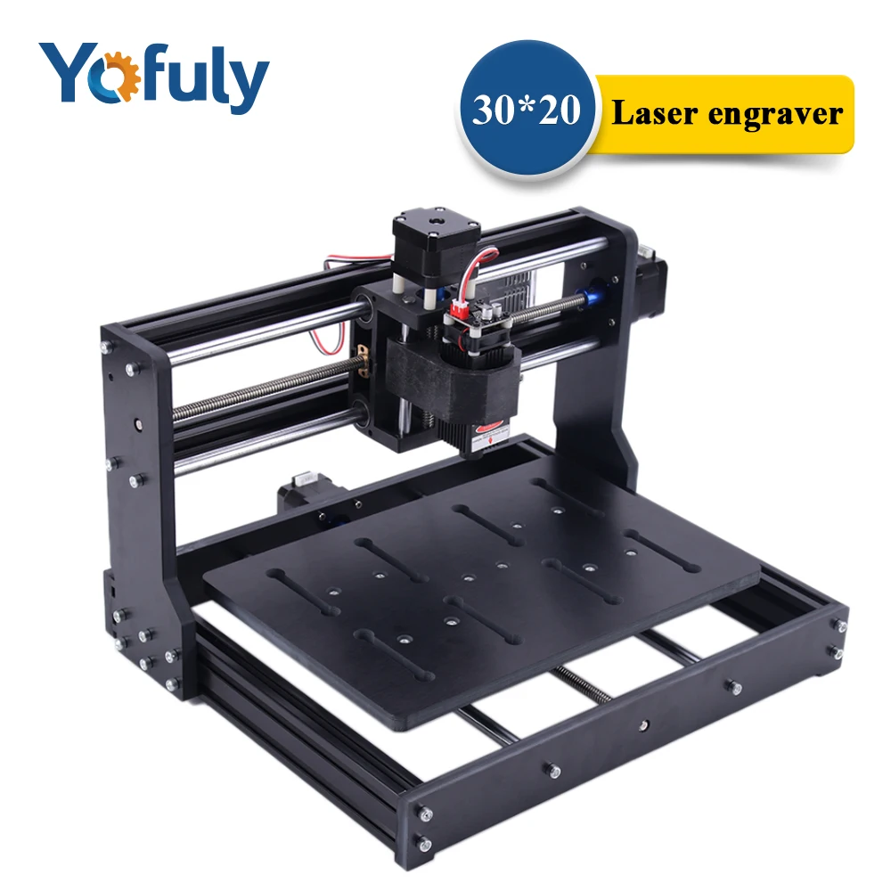 CNC 3020 Engraving Machine GRBL Control Offline Laser Engraver Wood 3 Axis DIY CNC Router Machine  PCB PVC Mini Milling Machine