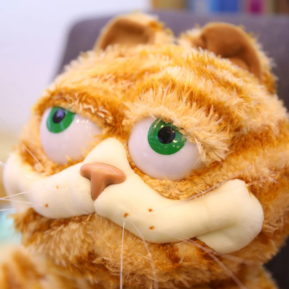 1PCS 30/45cm Cute Fat Cat Plush Toy Simulation Soft Stuffed Animal Kids Appease Doll Home Decoration Christmas Gifts