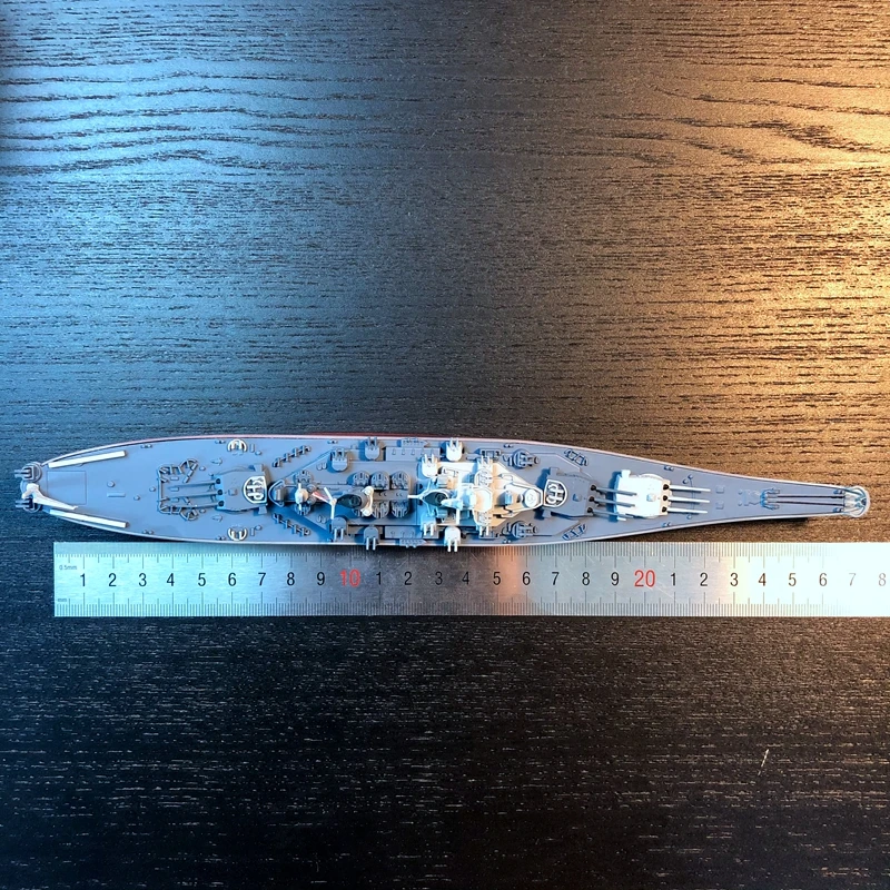 New Special Offer Die-cast Metal USS Iowa Battleship Warship Decoration Static Finished Ship Model Toys For Children Military