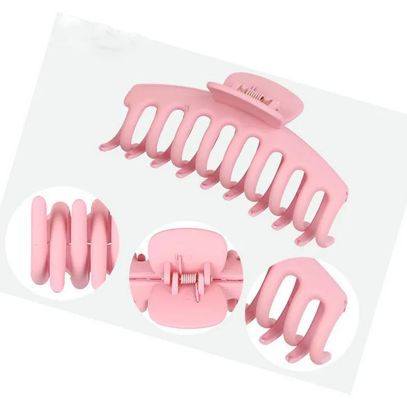 1PC Korean Large hair claw clip for women Elegant Acrylic Hairpins Big Size Hair Crabs Clamps girls Barrette Fashion Accessories