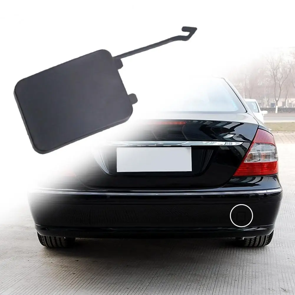Tampa de gancho de reboque do para-choque traseiro, robusta substituição 2118801405 para mercedes-benz w211 02-06