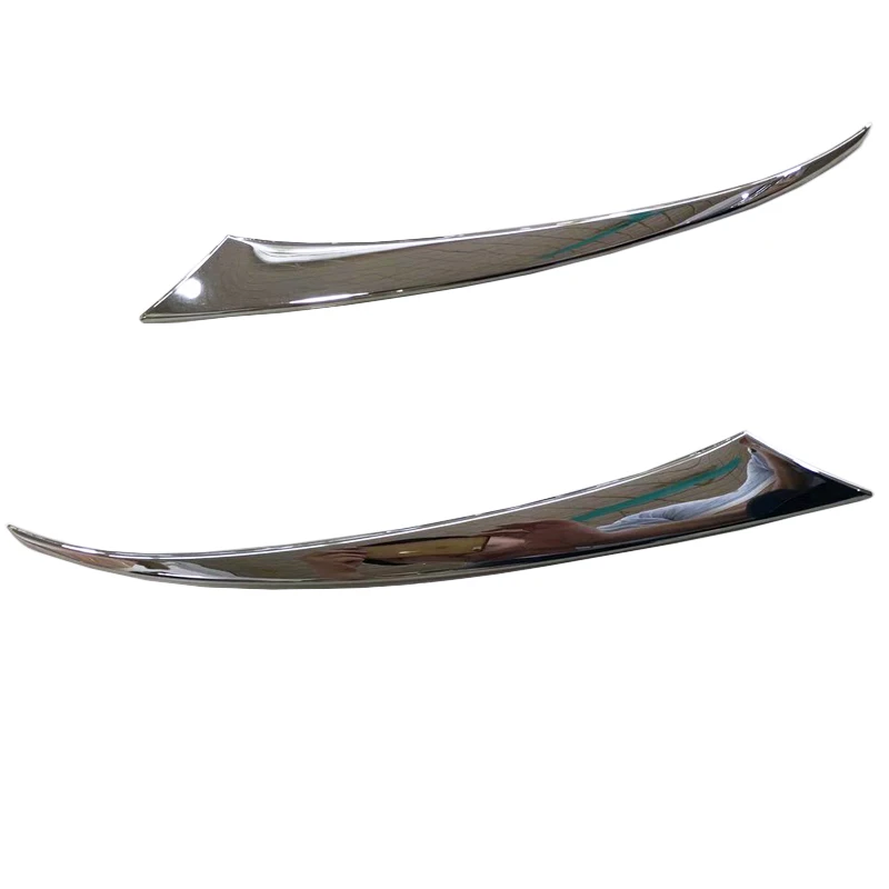 Chrome Parts Head Front Light Lamp Eyebrow Cover Trim Fit For Mazda CX-3 CX 3 2016 2017 2018 2019 CX3 Accessories Decoration