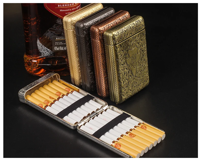 nucky thompson cigarette case Boardwalk Empire Engraved Cigarette Case HBO Golden Nucky Thompson Limited