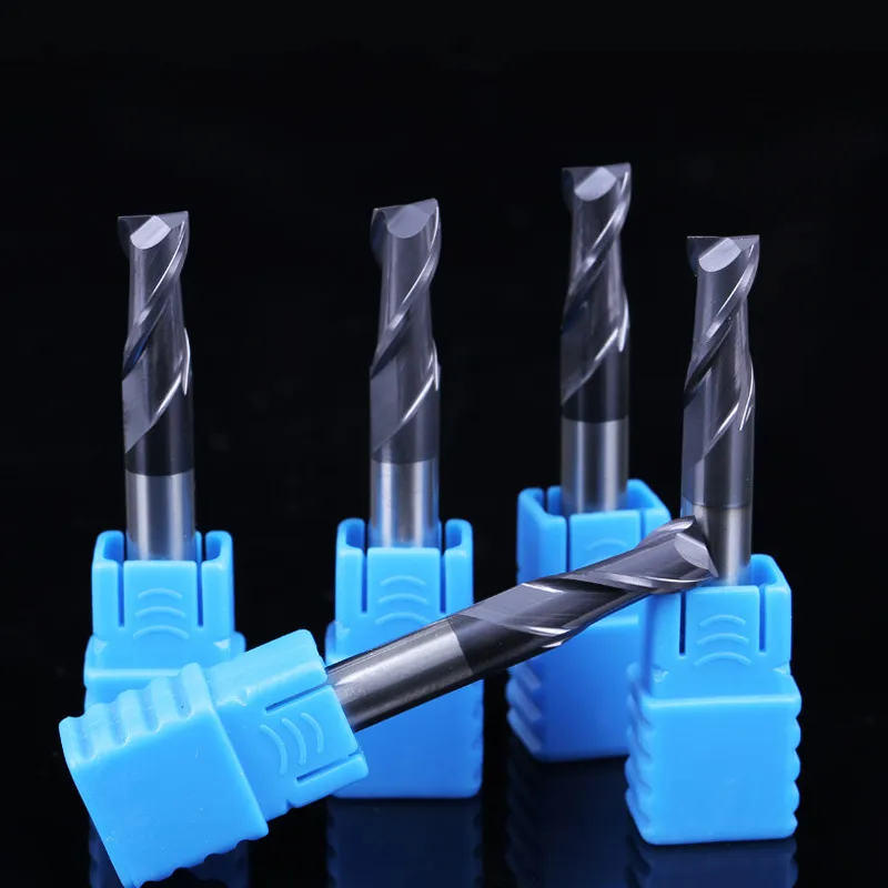 

ZGT Alloy Carbide Tungsten Steel Endmill HRC50 2 Flute Cnc Metal Cutter Milling Tools Milling Cutter End Mill 1.5mm 2mm 2.5mm