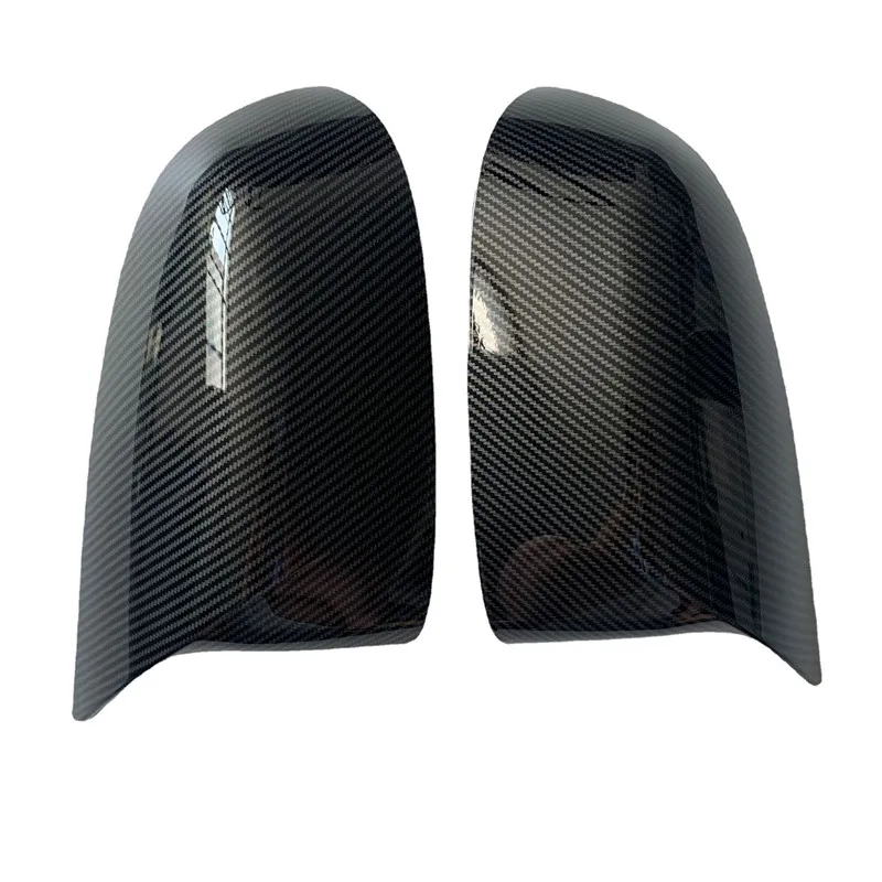 

1 Pair Horn Carbon fiber Rearview Replacement Side Mirror Covers For BMW X3 G01 X4 G02 X5 G05 X6 G06 2018+