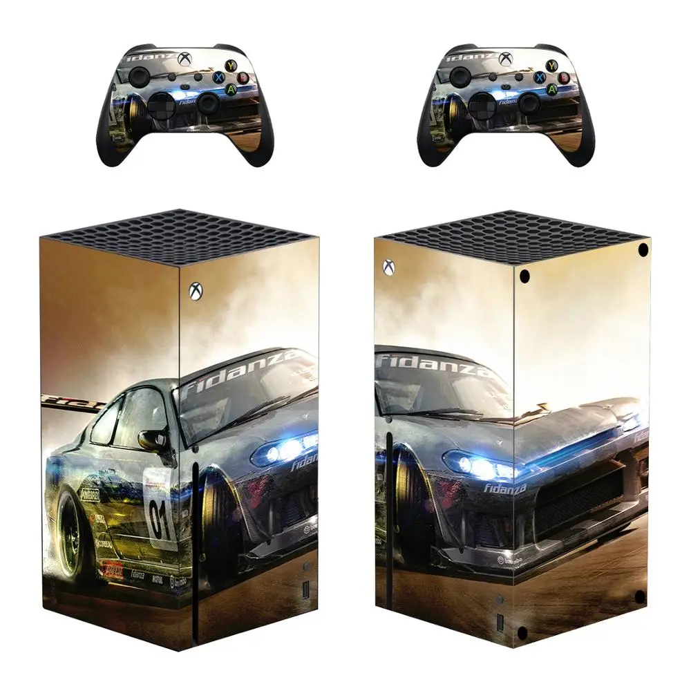 Need for Speed Skin Sticker Cover pour Xbox Series X, Console et thorac, Autocollant en vinyle
