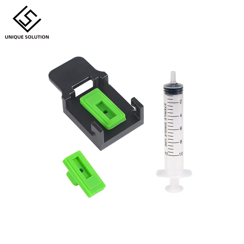 Ink Refill Smart Cartridge Smart Clamp Absorption Clamp Pumping Rubber Pad Syringe Punch Tool Add Ink Kit Tool for HP CANON