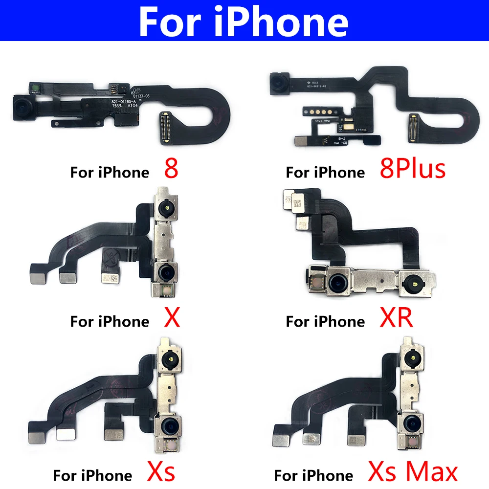 New For IPhone 7 7G 8G 8 Plus X XR XS Max Front Camera Flex With Proximity Light Sensor Flex Cable