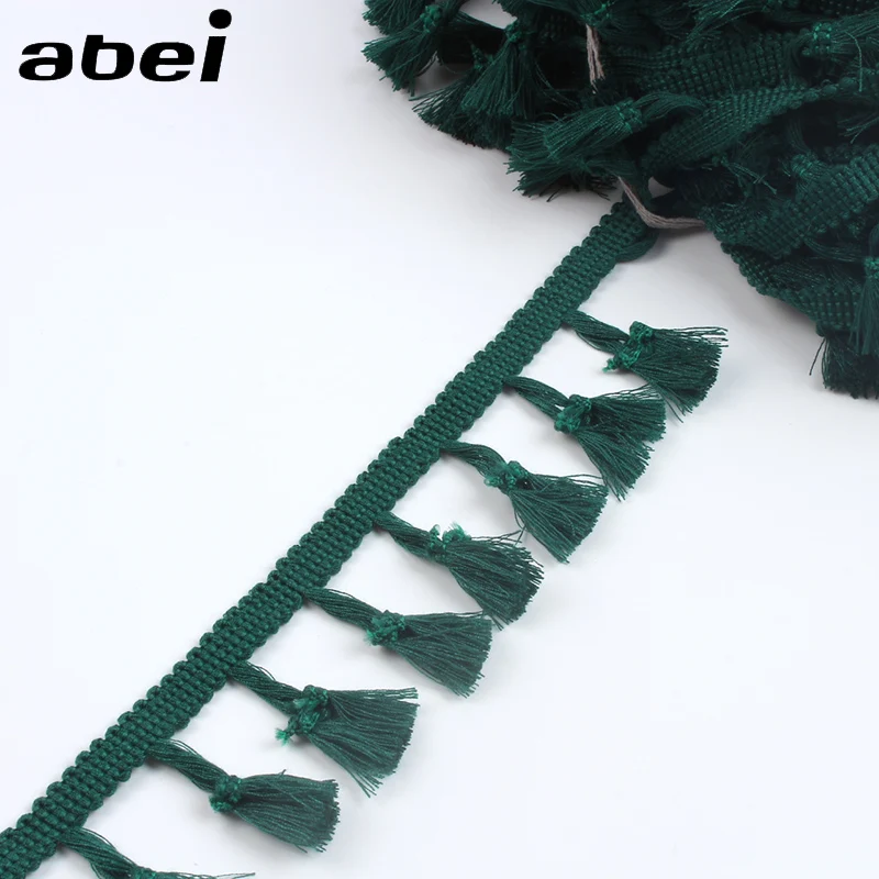 2yards Tassel Lace Drop Fringe Ribbon For Hometexile Clothes Edge Decoration DIY Sewing Fabric lace Quality