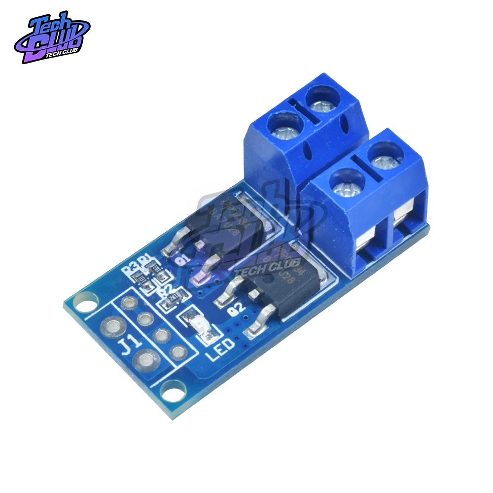 Módulo de Panel de Control de Transistor, tablero de controlador de gatillo de Transistor de efecto de campo MOS de 15A 400W, PWM