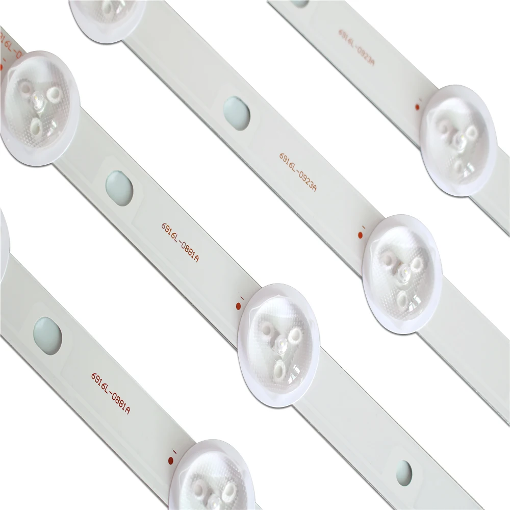 New 10set=40 Pieces LED Strip 6916L-1030A 6916L-1031A or 6916L-0923A 6916L-0881A Work for 32