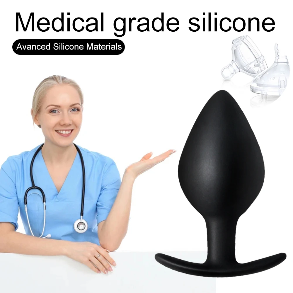 3pc Silicone Anal Plug Sex Toys For Women Men Dildo anale Butt Plugs Prostate Massager Bullet Vibrator buttplug Sex Product