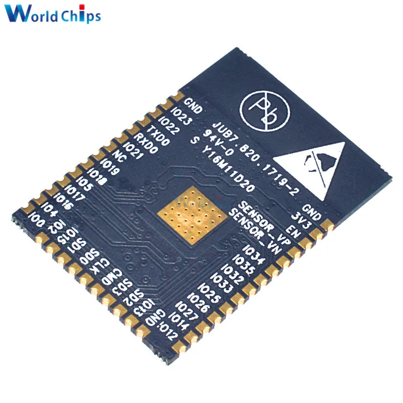 ESP32 ESP-32S WIFI Bluetooth Module 240MHz Dual Core CPU MCU Wireless Network Board ESP-WROOM-32 Base On ESP32S 2.2V-3.6V