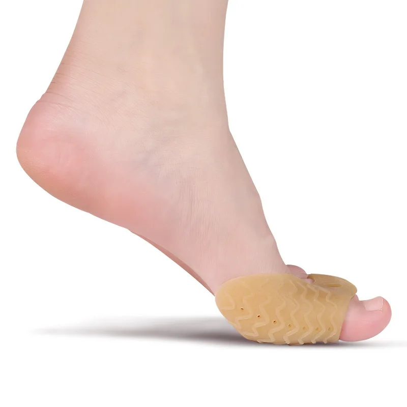 1/2Pairs Bunion Protector Toe Separators Hallux Valgus Soft Gel Bunion Pads Support for Overlapping Toes for Men and Women