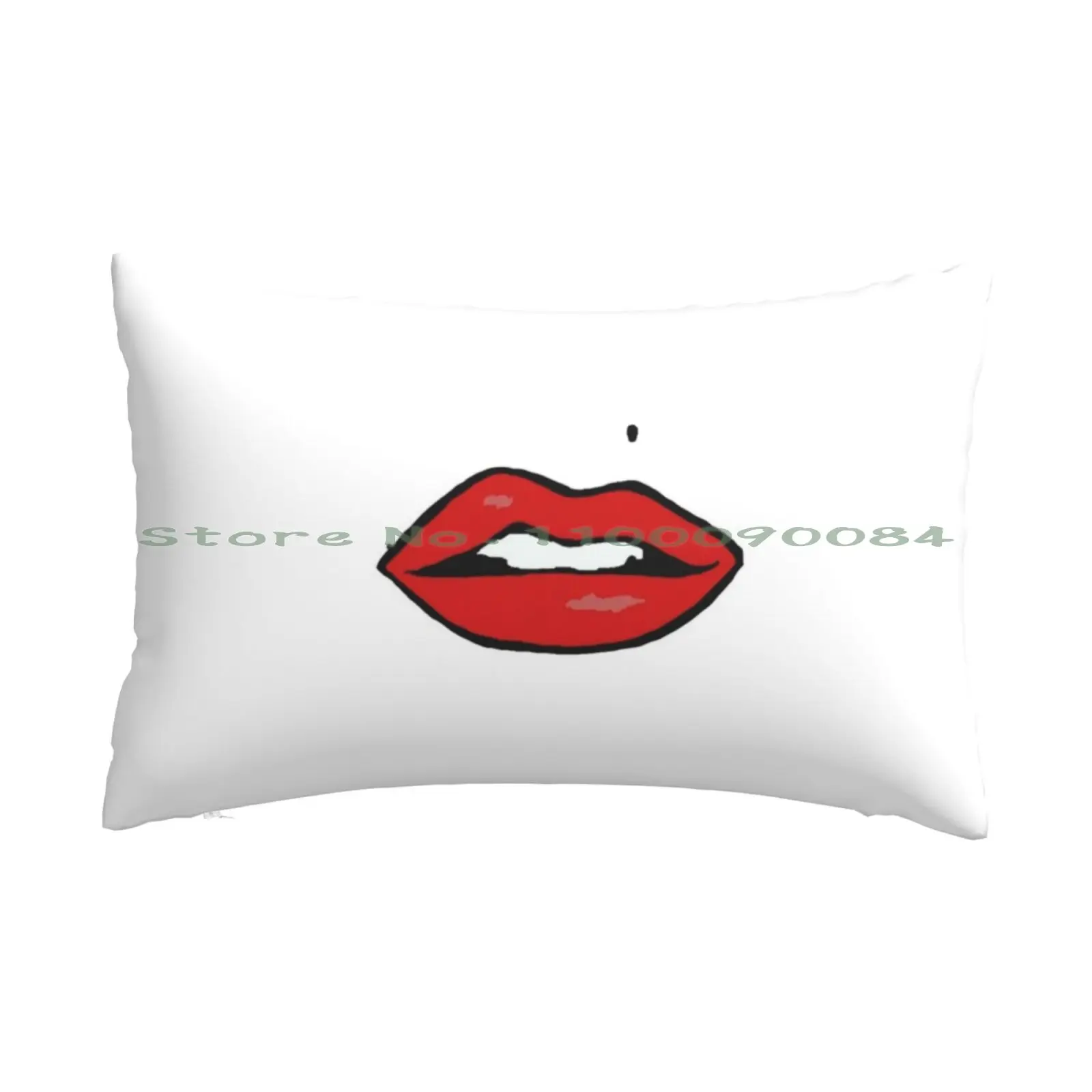 Ga Lips-White Pillow Case 20x30 50*75 Sofa Bedroom The Golden Girls Thegoldengirls Estelle Getty Sophia Petrillo Dorothy