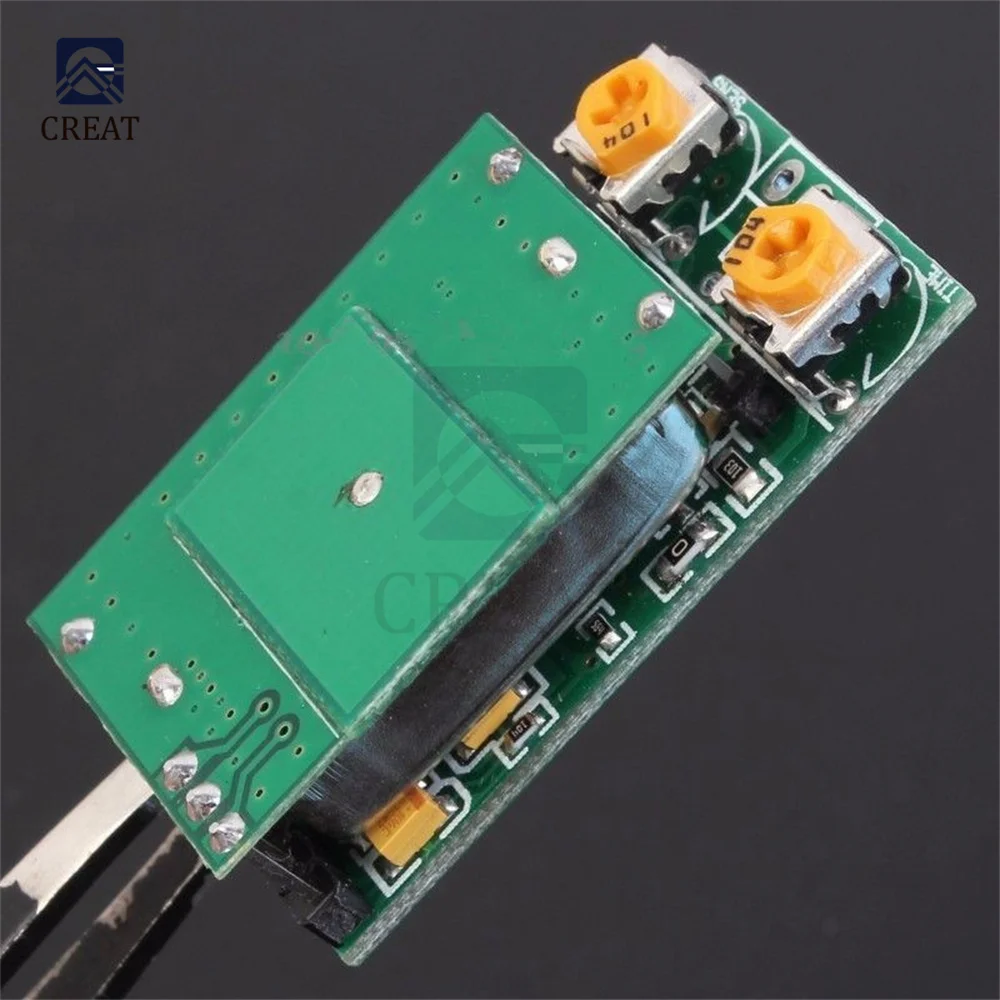 DC 5V 5.8G 5.8GHz Microwave Radar Sensor Switch Module ISM Waveband Sensing 12m HFS-DC06 No Interference Board 30mA