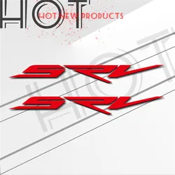 New motorcycle bicycle fuel tank sticker wheel helmet MOTO waterproof reflective logo for Aprilia SRV srv 850