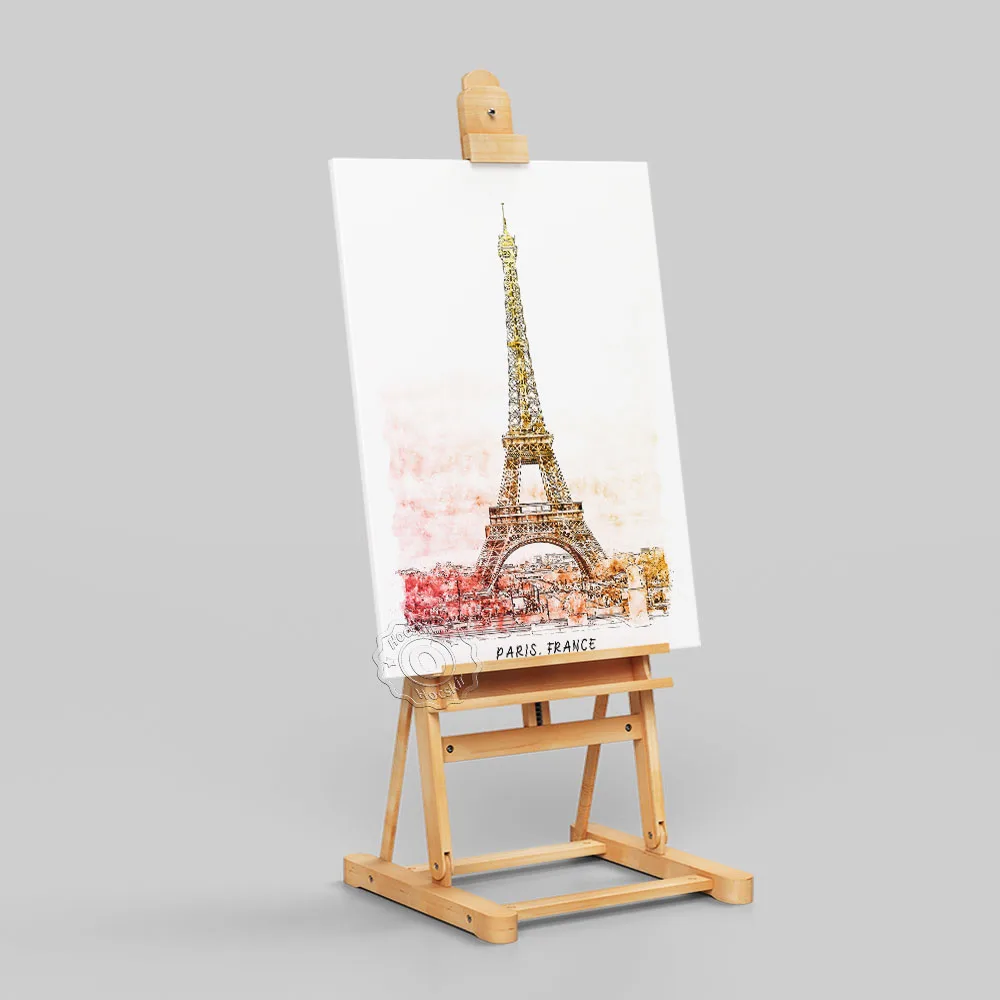 ملصق السفر العالمي، لاس فيغاس نيفادا البندقية إيطاليا فرنسا باريس مدينة مشهد جدار صورة، برج الجسر المائية جدار الفن #3