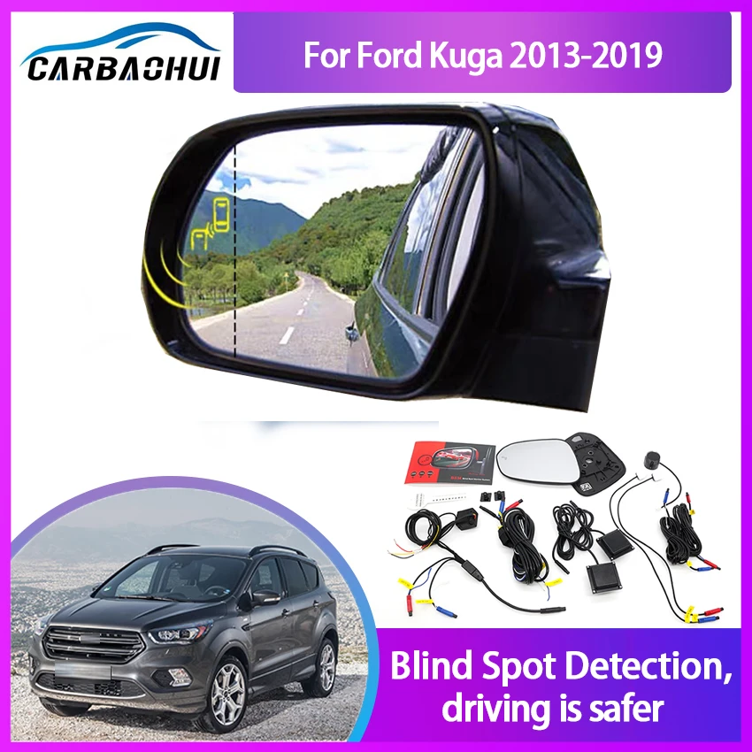 Car BSA BSM BSD for Ford Kuga 2013-2019 Blind Spot Radar Detection System Microwave Sensor Change Driving Reversing Radar Sensor