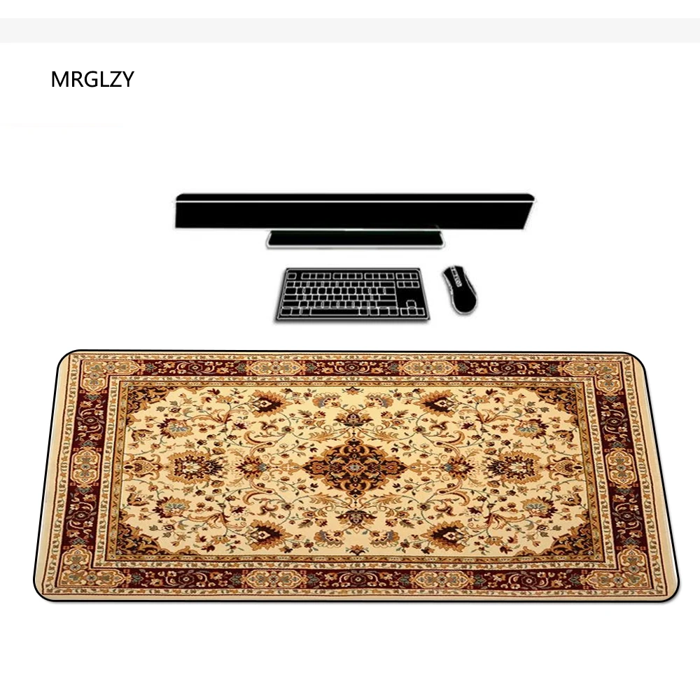 

MRGLZY Beautiful Persian Carpet Design Unique Gamer Mouse Pad 400X900MM Keyboard Pad Mouse Mat Gaming Pc Keyboard Rest