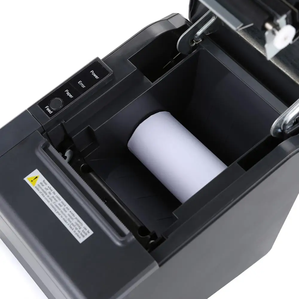 Cheapest 80mm POS Thermal Receipt Printer with Auto Cutter Support Windows, Linux, Android System