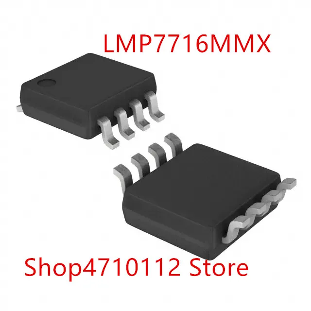 LMP7716MMX LMP7716MM LMP7716MM LMP7716 marcado AX3A MSOP-8, nuevo, 10 unids/lote