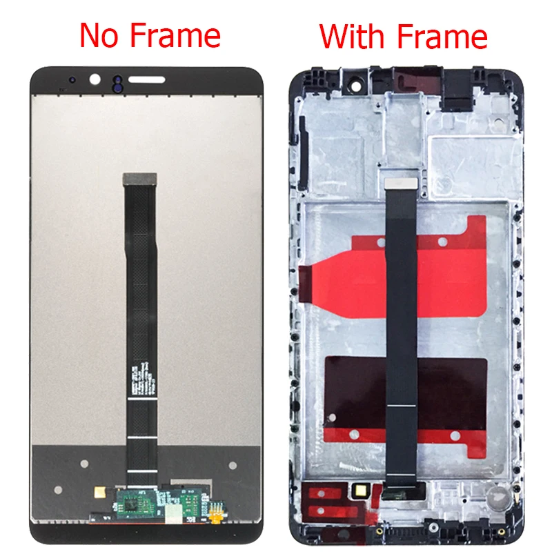 Imagem -02 - Tela Sensível ao Toque Lcd com Moldura Painel de Vidro Huawei Companheiro Mate9 Mha-l09 Mha-l29 59