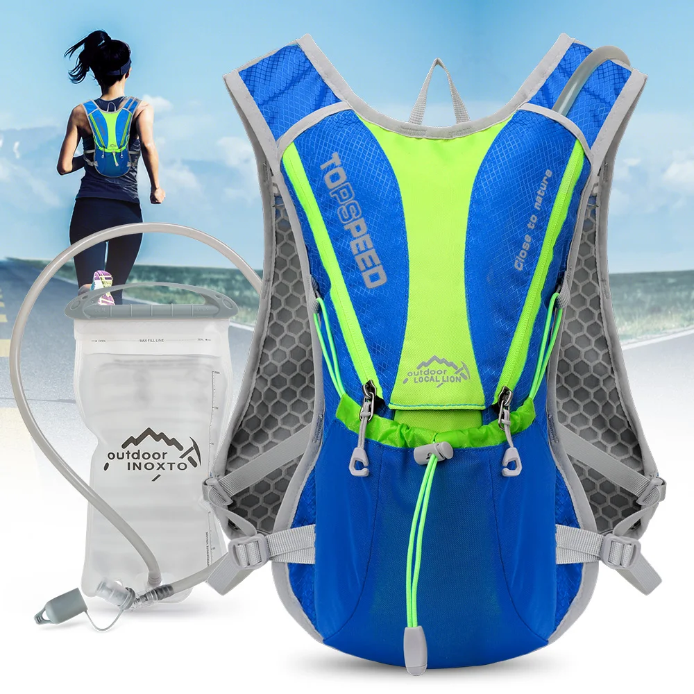 INOXTO-Marathon, running, cycling, hiking, ultra-light outdoor backpack water bag 1.5L water bag