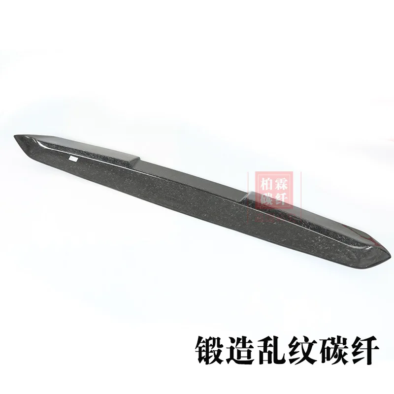 Car Rear Roof Spoiler Wing For Mercedes-Benz V Class W447 V250 V220 2018 2019 Rear Trunk Roof Boot Lip Wing Spoiler Carbon Fiber