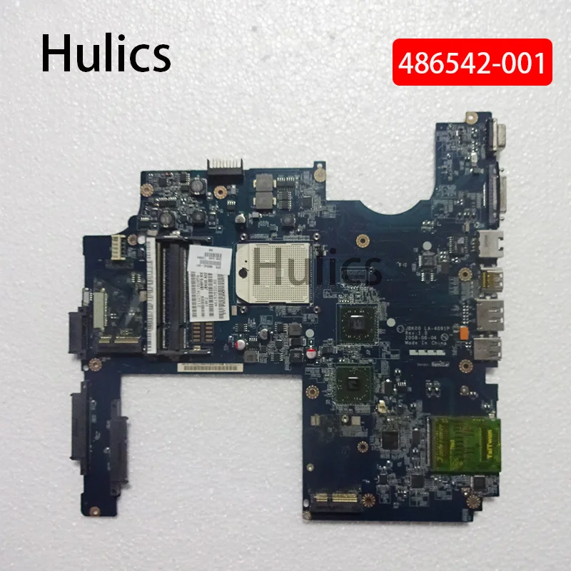 

Hulics Used 486542-001 Main Board LA-4091P For Hp DV7 DV7-1000 Laptop Motherboard