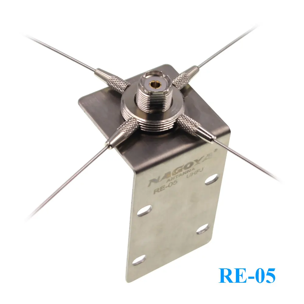 

Nagoya RE-05 Antenna Bracket 10-1300MHz Ground Redical for Mobile Radio SO239-PL259/NMO Antenna Strengthen