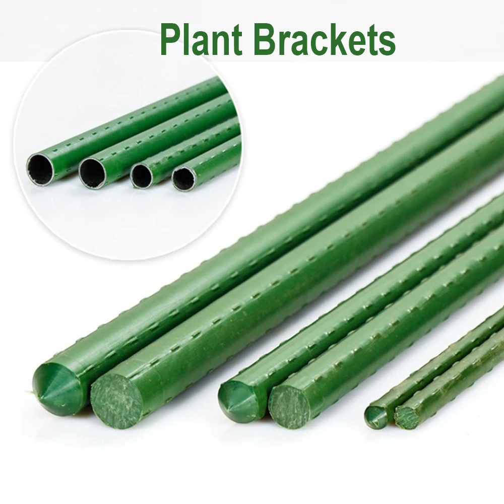 

Plastic Coated Steel Pipe Gardening Pillar, Climbing Plant Brackets, Flower Support,All for Country House and Garden