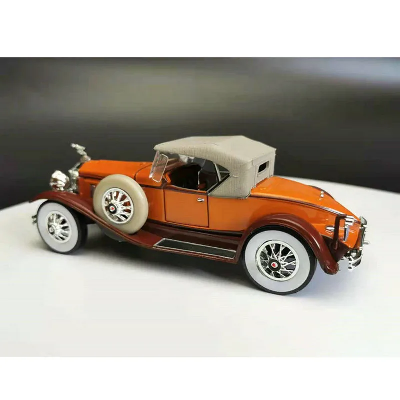 1:32 Simulation  American Luxury Cars 1930 Packard Retro Classic Car Model Metal Die-Cast Toy Alloy Vehicle Collection Display