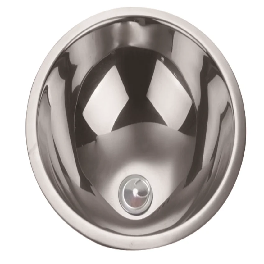 RV Caravan Camper Boat SS Round Hand Wash Basin Kitchen Sink￠340*150mm GR-560