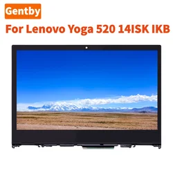 Original For Lenovo Yoga 520 14IKB 5D10N45603 520-14IKB 14 Flex 5-14 LCD Screen Touch Digitizer Panel Assembly