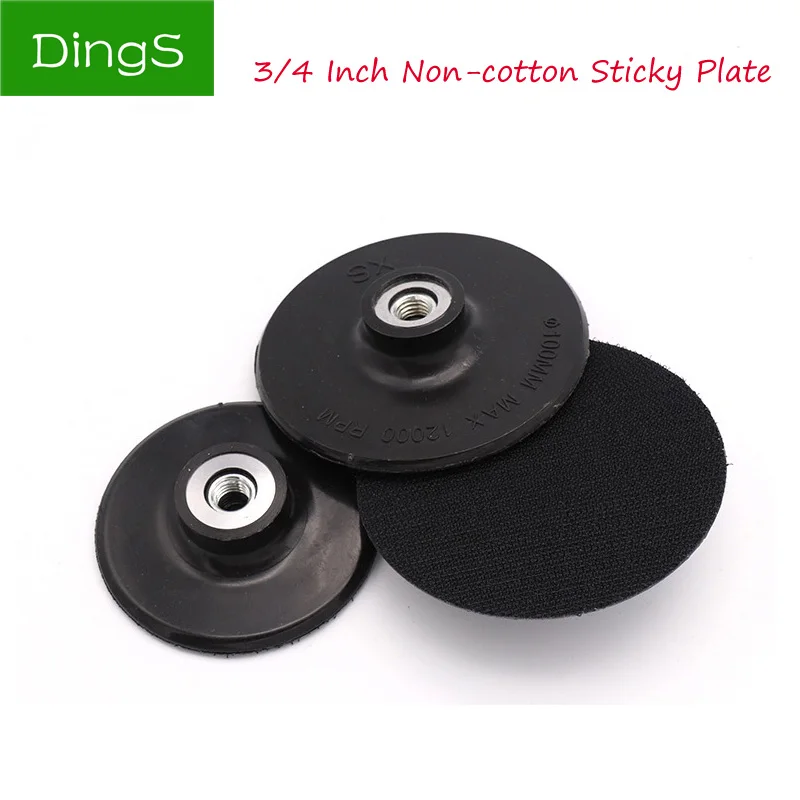 

1pc 3/4" Polishing Disk With Sticky Adhesive Wet/Dry Diamond Polishing Pads Sanding Grinding Disc Self-adhesive Grinder Disc