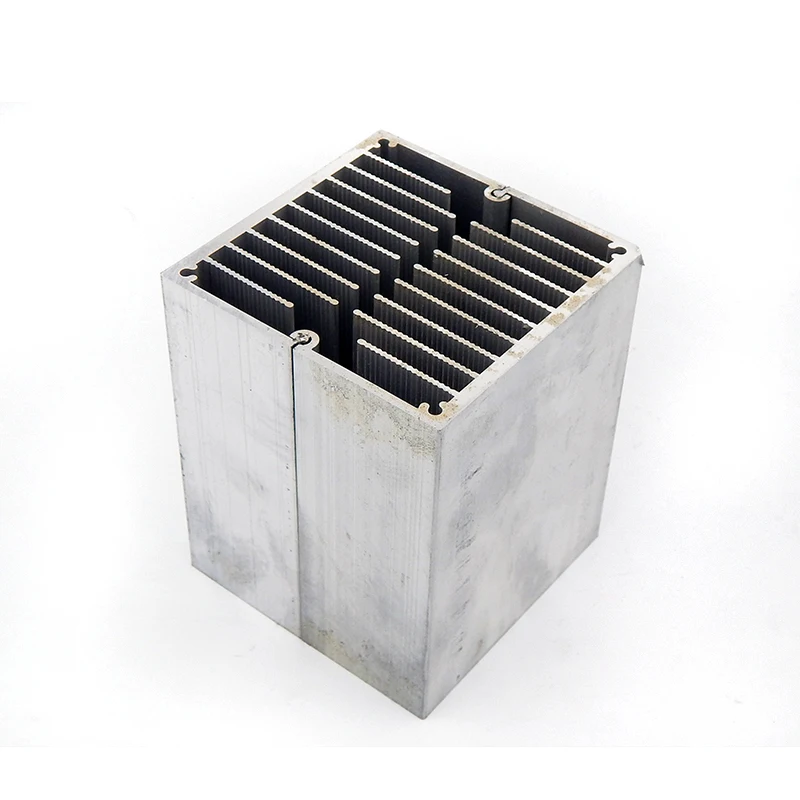 DIY 8CM FAN Mating Wind Tunnel Radiator Heatsink High Power Circuit Heat Dissipation 100*80*80mm