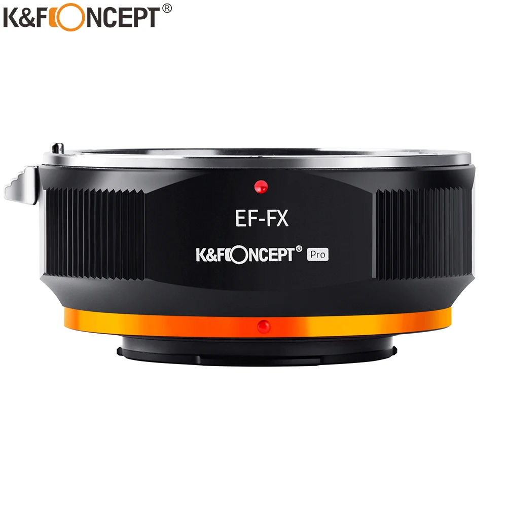 K&F CONCEPT For EF-FX Camera EOS EF Lens to FX fuji X Mount Adapter Ring for Canon to Fujifilm X FX Mount Fuji X-Pro1 XPro1 X