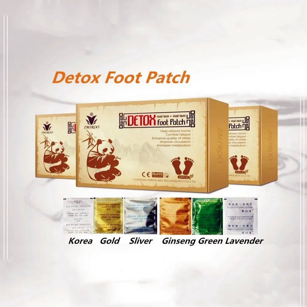 

12sets IMIROO bamboo foot patch, detox pad/foot patch